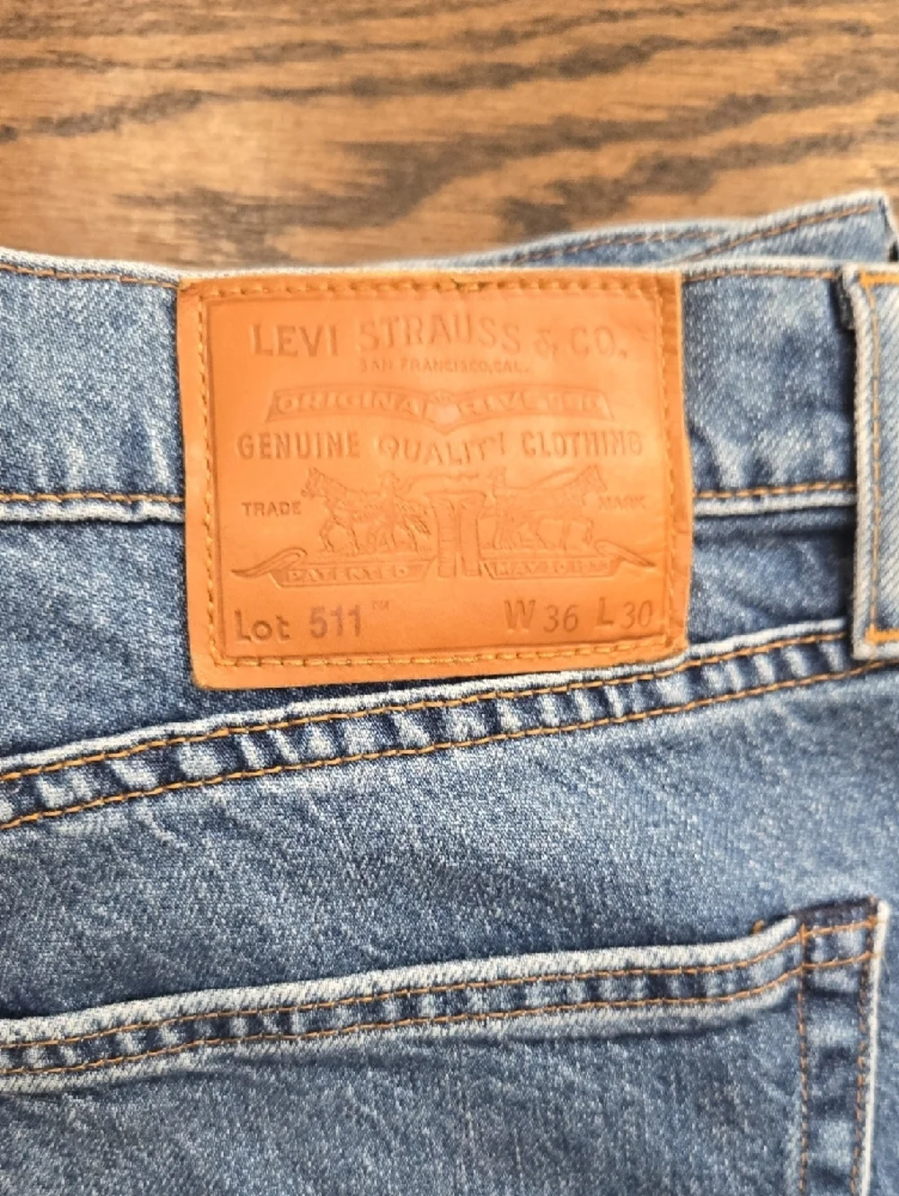 Levi's Light Blue Straight-Leg Jeans